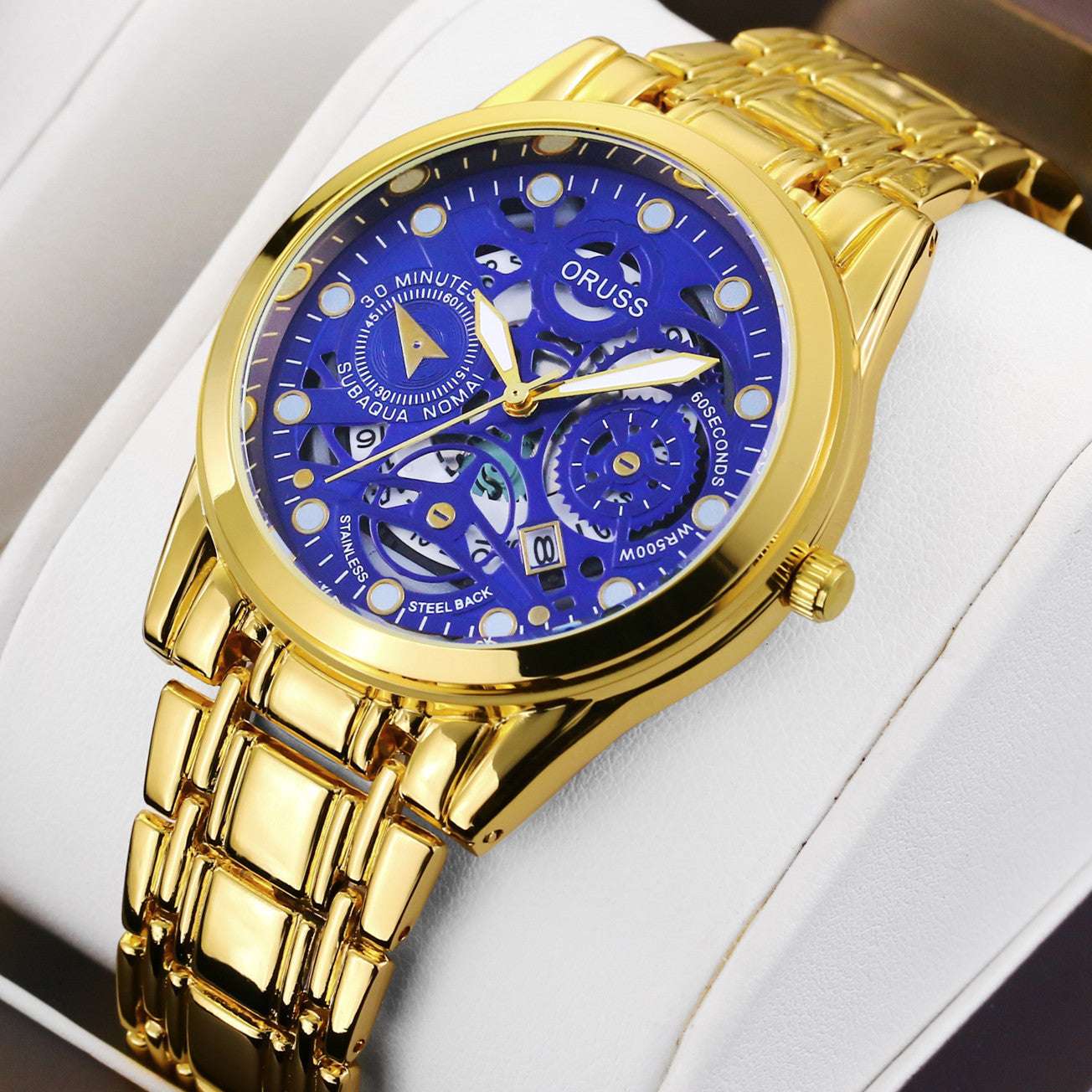 Quartz Watch Automatic Movement Hollow - globaltradeleader