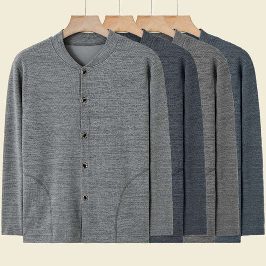 Men's Thermal Underwear Thick Plus Size Top