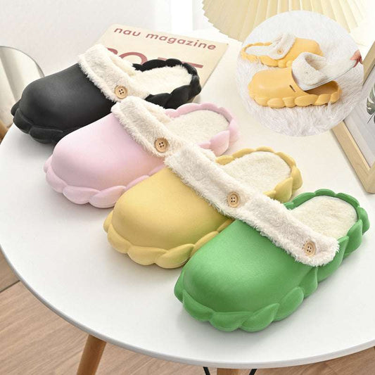 Detachable Shoes Winter Slippers For Women Waterproof Slippers - globaltradeleader