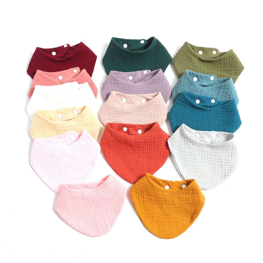 Triangular Scarf Pure Cotton Newborn Bib