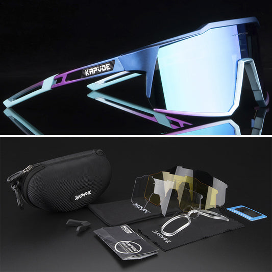 Colorful Cycling Glasses Windproof Road Mountain Motorcycle Bicycle Professional Goggles