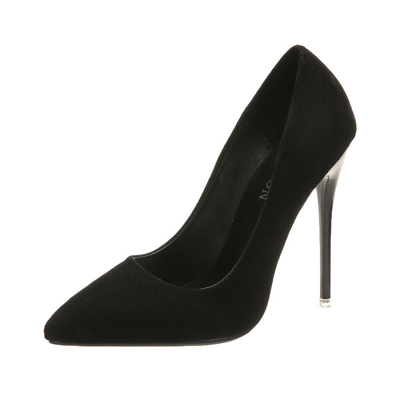 Fine Heel Pointed Toe Single Shoes Female - globaltradeleader