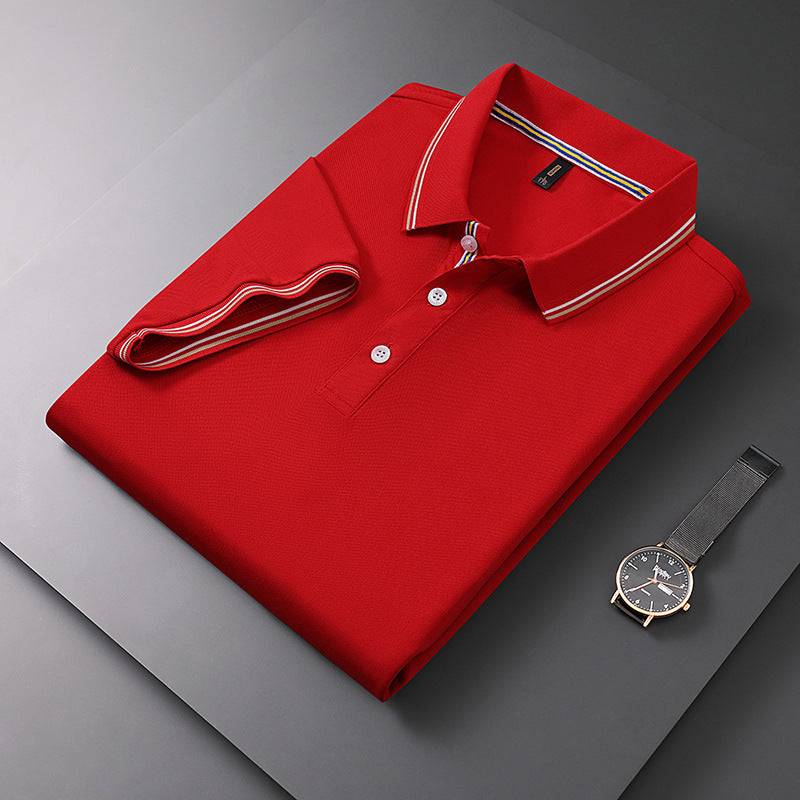 Summer Men's Polo Shirt Lapel T-shirt - globaltradeleader