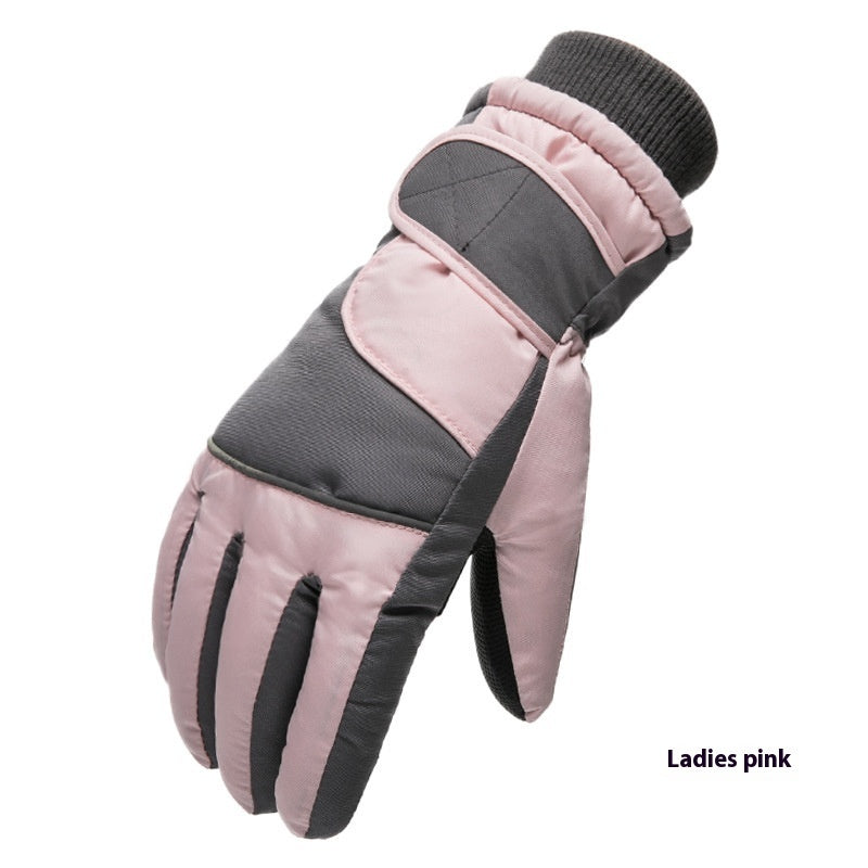 Skiing Gloves Winter Touch Screen Motorcycle Fleece-lined Warm - globaltradeleader