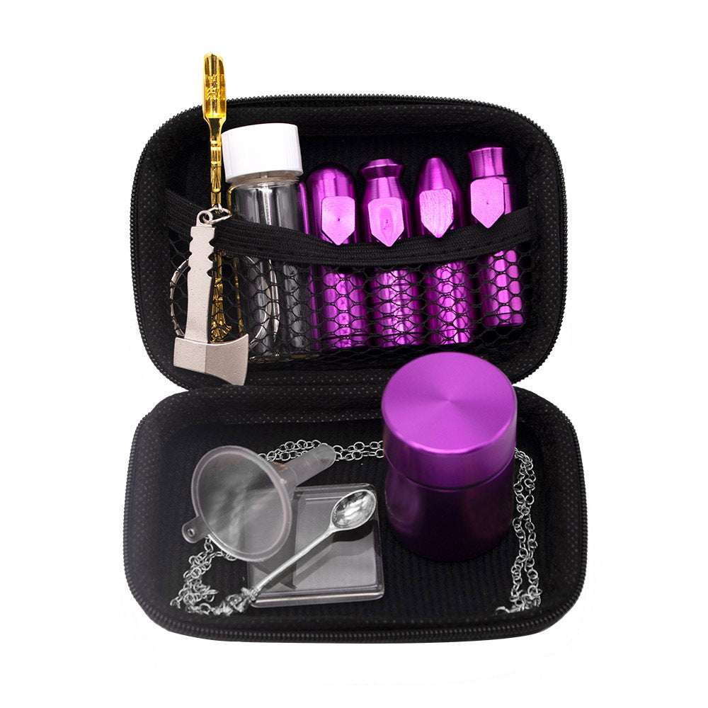 Mini Pipe And Metal Spoon Storage Tank Set