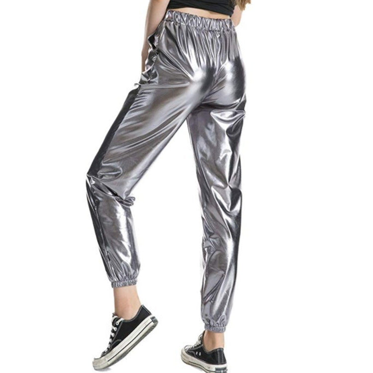 Fashion Casual Colorful Solid Color High-elastic Women's Trousers - globaltradeleader