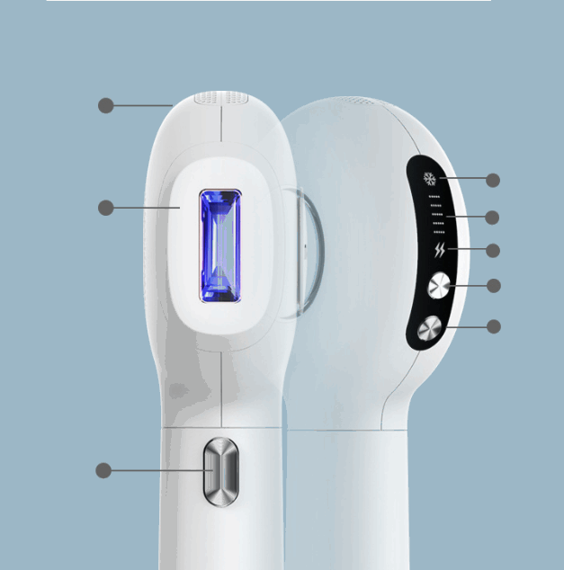 Painless Whole Body Hair Removal With Pulse Laser Hair Removal Device