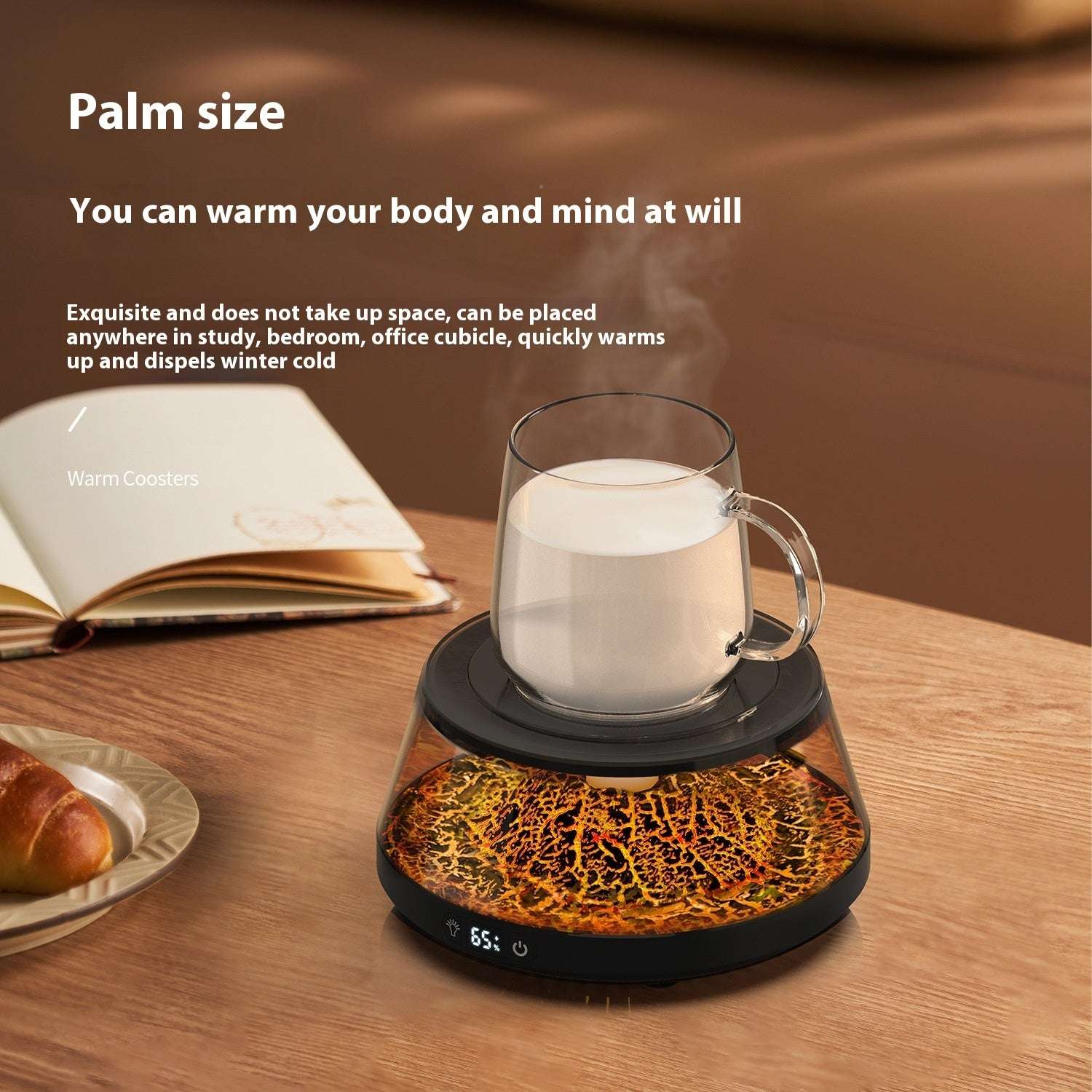 Intelligent Constant Temperature Heating Cup Warming Holder - globaltradeleader
