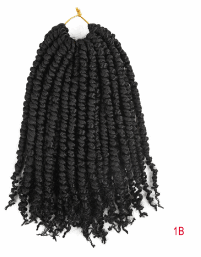 TOMO Pre-twisted Passion Twist Crochet African Dirty Braids Crochet
