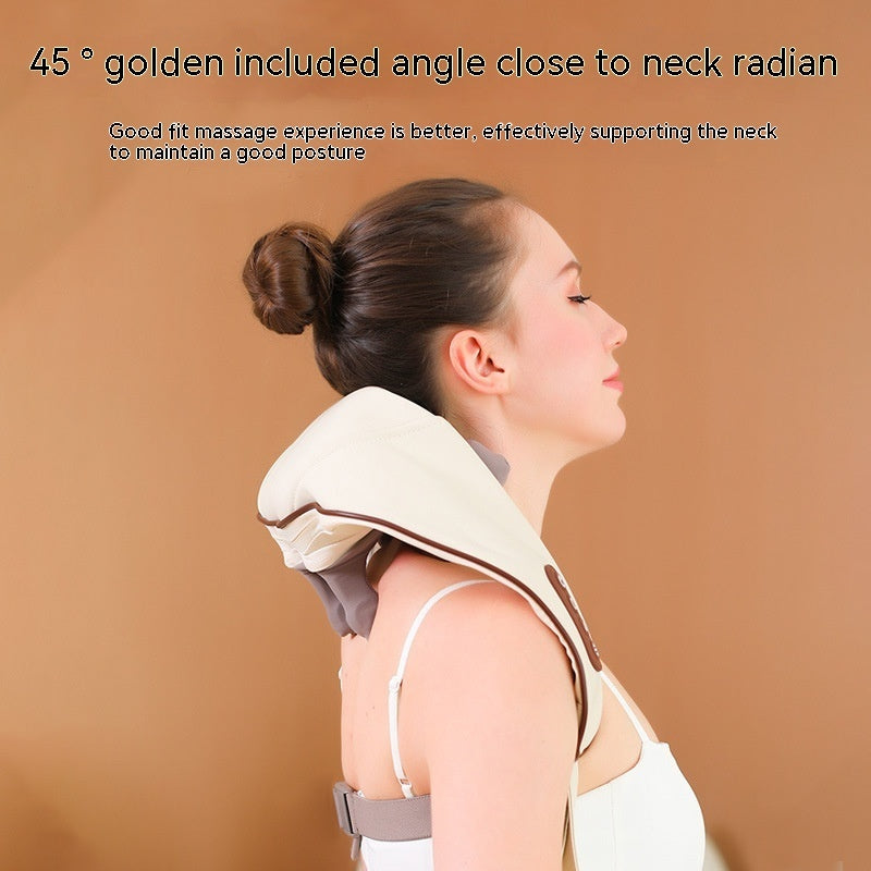 Household Cervical Vertebra Back Dredging Hot Compress Massager - globaltradeleader