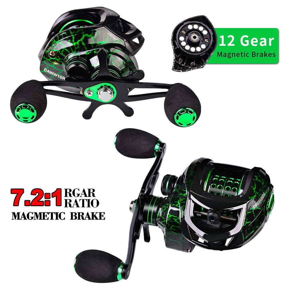 Luya Round Fishing Reel Fishing Reel Sea Fishing Raft Fishing Reel Fishing Reel