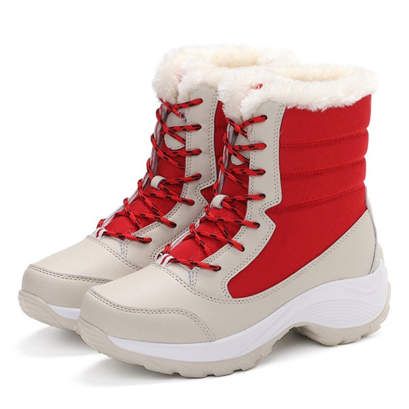Snow Boots Plush Warm Ankle Boots For Women Winter Shoes - globaltradeleader