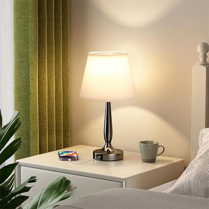 Decorative Table Lamp Touch Dimming Bedside Small Night Lamp - globaltradeleader