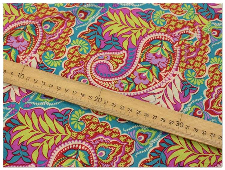 Bedding Clothing Turban Curtain Cotton Printed Fabric