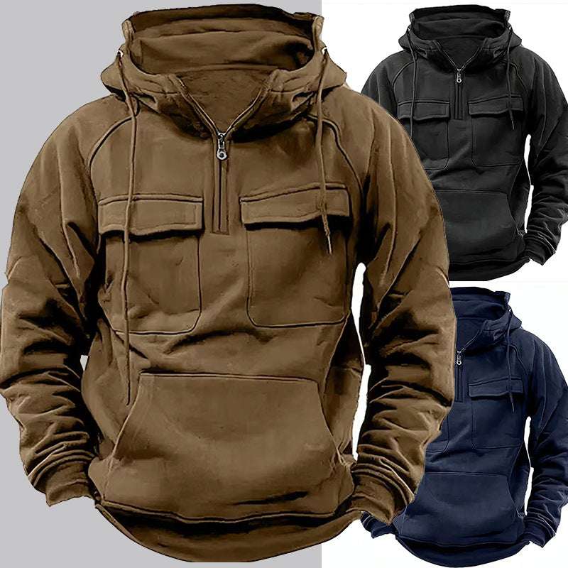 American Retro Tough Guy Heavy Sweater Men - globaltradeleader