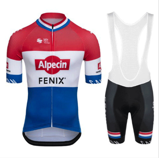 Cycling And Mountain Bike Short-fitting And Breathable Cycling Jersey