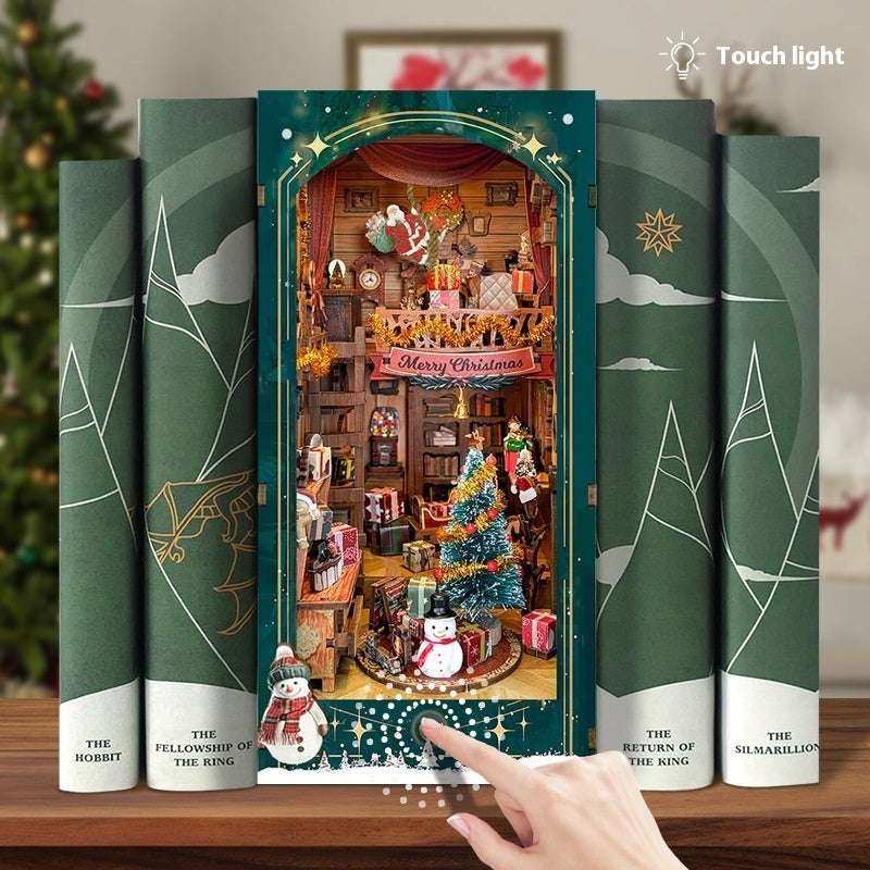 Christmas Gift Ding Ding House Book Stand DIY - globaltradeleader