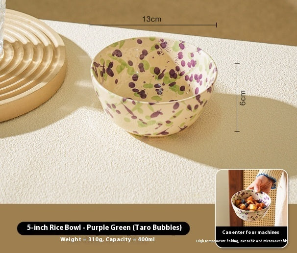 Ceramic Good-looking Dessert Bowl Breakfast Brunch Bowl - globaltradeleader