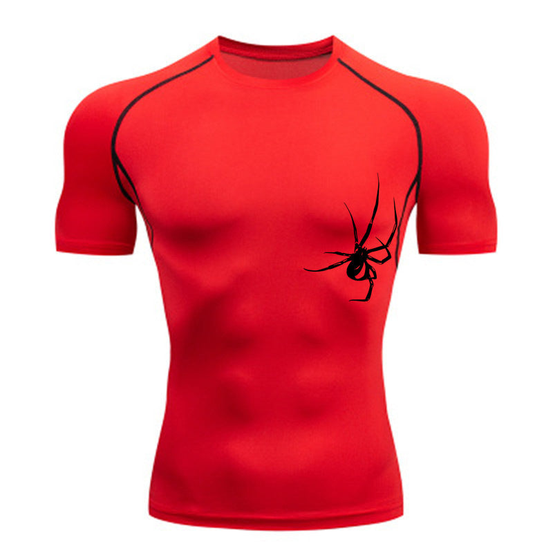 Quick Drying Clothes Sports T-shirt Running Base Clothing Gym Training Tights - globaltradeleader