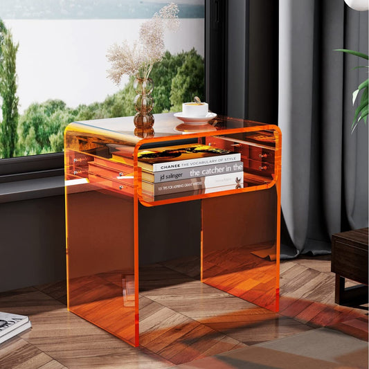 Home Transparent Acrylic Tea Table - globaltradeleader