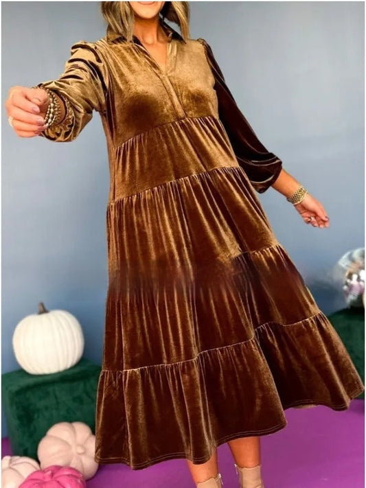 Autumn And Winter New Loose Dress Women - globaltradeleader
