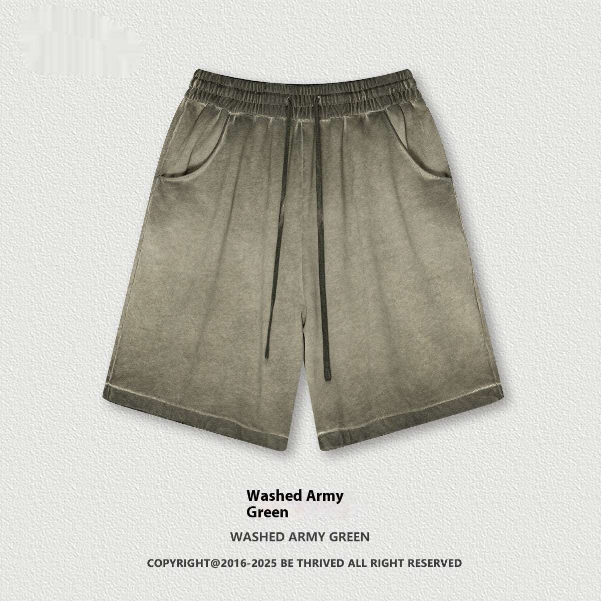 Heavy Drawstring Leisure Sports Pants Fashion Brand Retro Reverse Bottom Fried Fifth - globaltradeleader