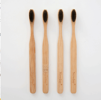 Natural Pure Bamboo Toothbrush Portable Soft HairEco Friendly Brushes Oral Cleaning Care Tools
