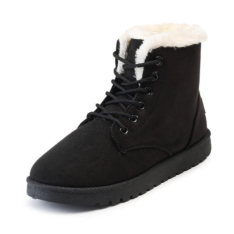 Female Warm Ankle Boots Women Snow Winter Shoes - globaltradeleader