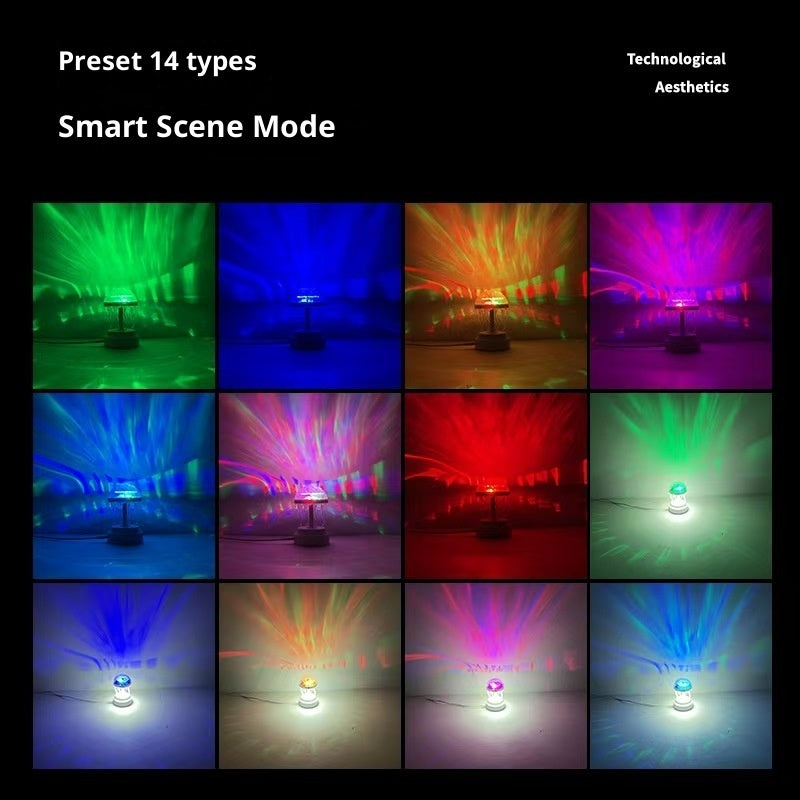 Jellyfish Atmosphere Night Light Colorful Creative Mood Light - globaltradeleader