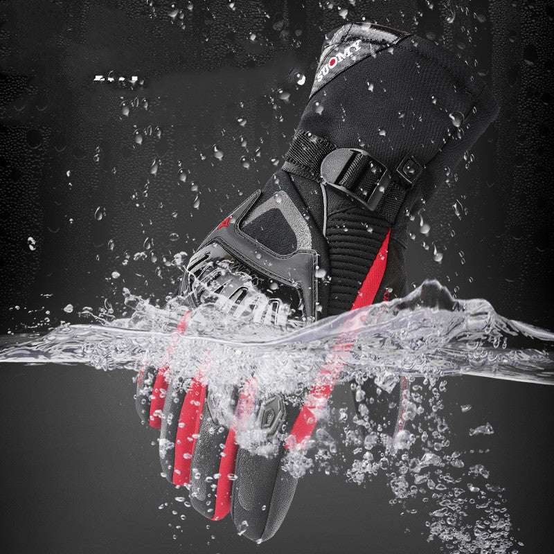 Warm And Waterproof Thickened Gloves In Winter - globaltradeleader