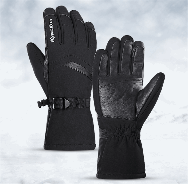 Cycling Men's Thickened Ski Gloves Sport Windproof