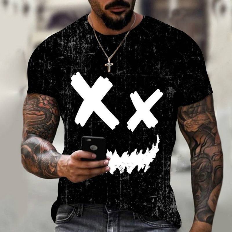 Fashion 3D Printed Full Body Pattern T-shirt - globaltradeleader