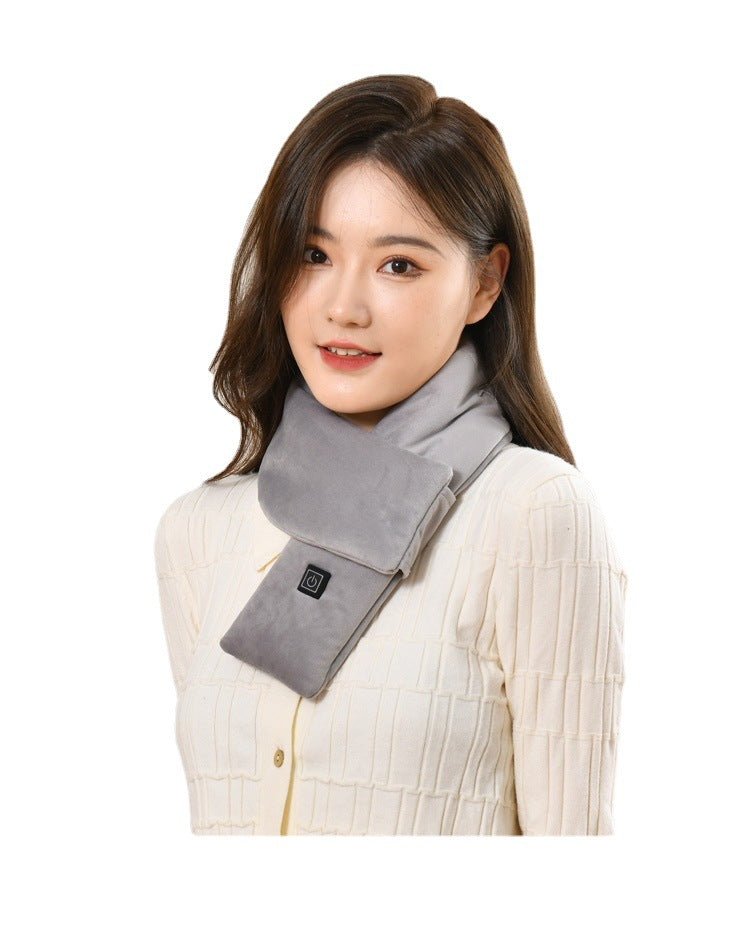 Multi Functional USB Charging Heating Scarf Solid Electric Scarf