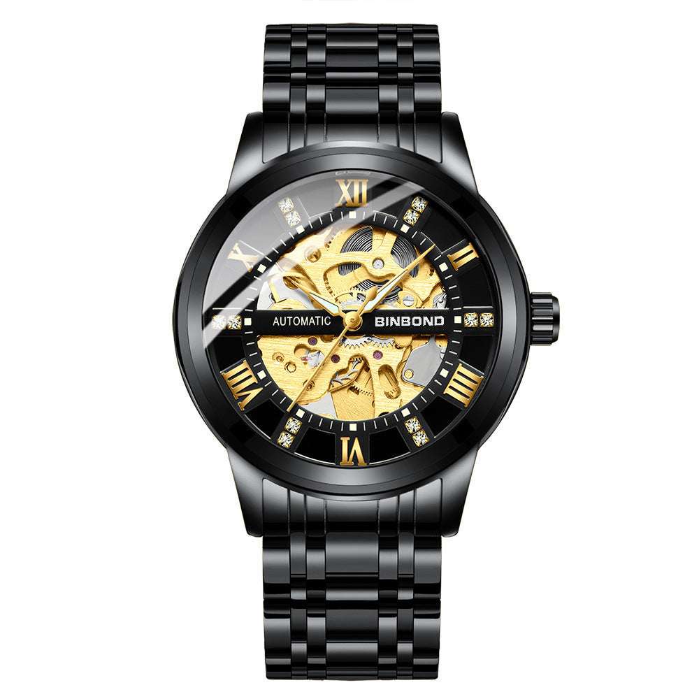Men's Automatic Mechanical Watch Luminous Simple Fashion Trend - globaltradeleader