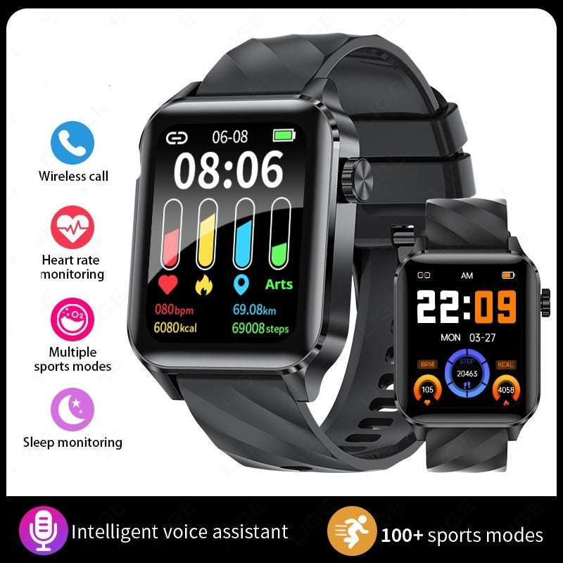 Bluetooth Calling Waterproof Health Monitoring Smart Watch - globaltradeleader