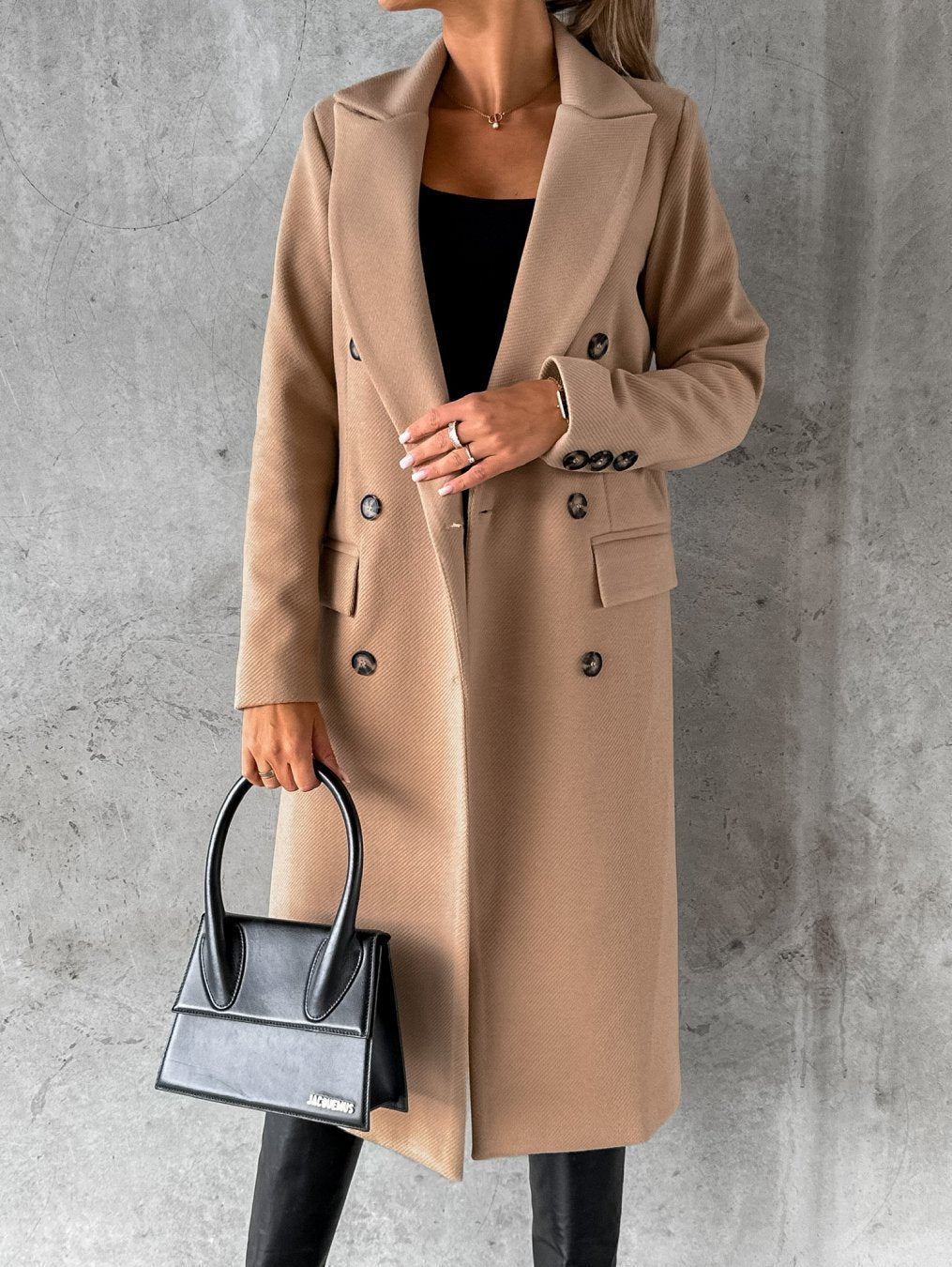 Fashion Casual Woolen Coat Women - globaltradeleader