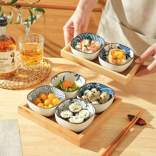 Household Seasoning Dish Hot Pot Restaurant Sauce Dipping Small Plate