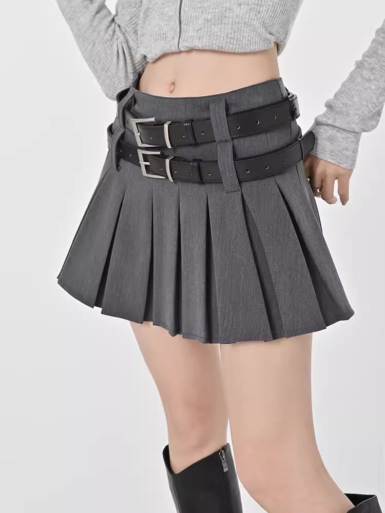 White Women's High Waist Slimming Skirt Short Skirt - globaltradeleader
