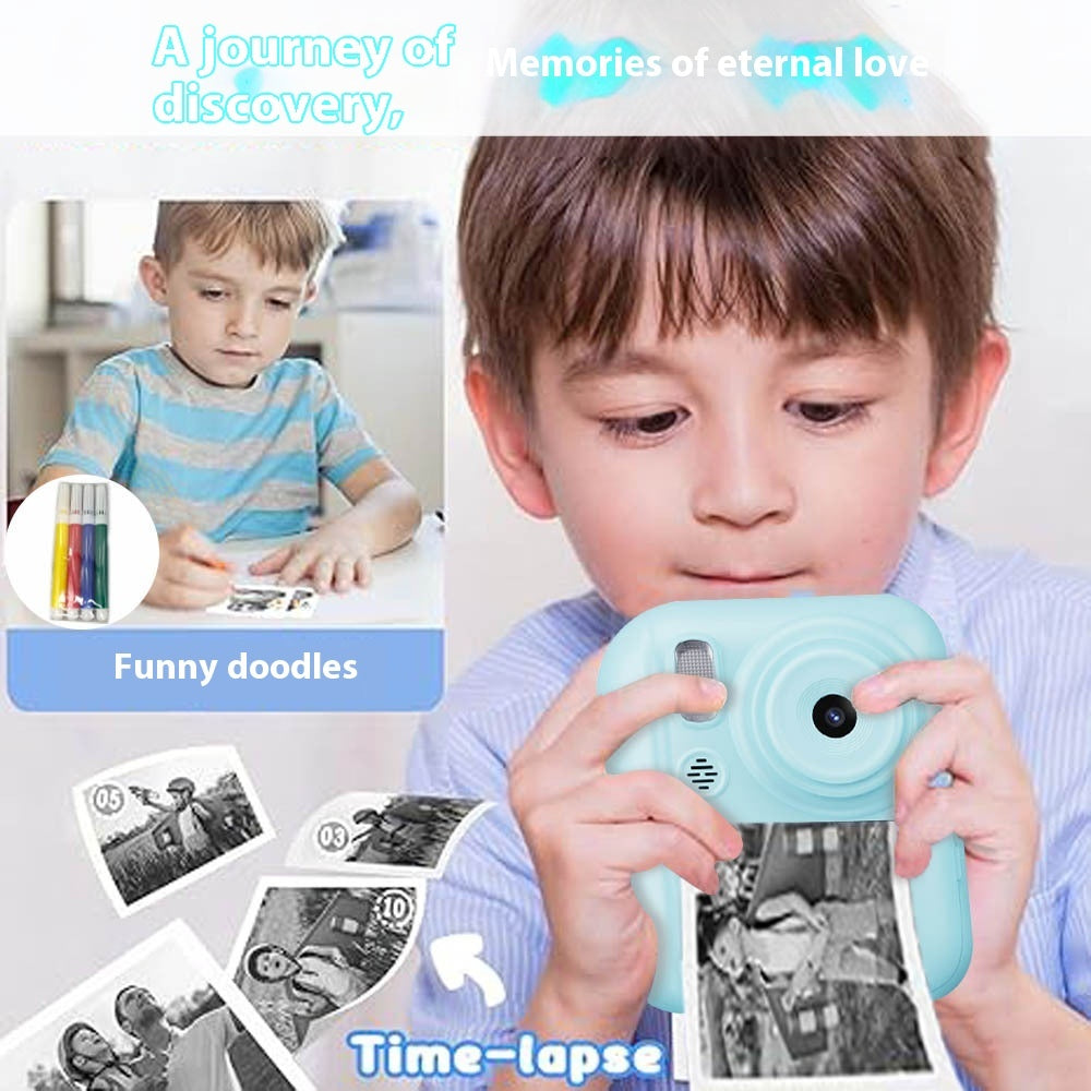 Children's Toy Digital Camera Photo HD Printable Camera - globaltradeleader