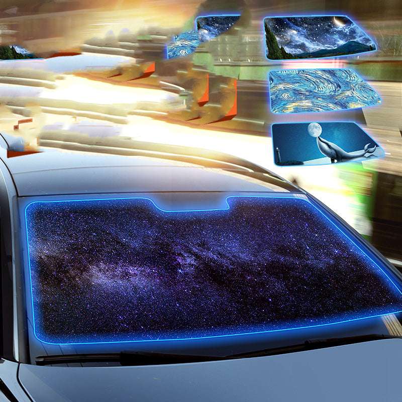 Car Sun Umbrella Sunscreen And Heat Insulation