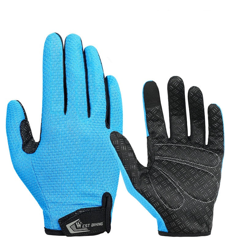 Cycling Breathable Short-finger Non-slip Half-finger Gloves