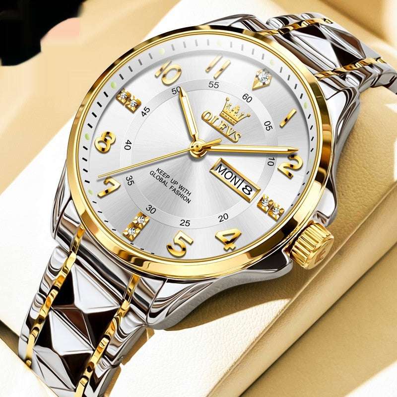 Quartz Simple Casual Couple's Watch Waterproof - globaltradeleader
