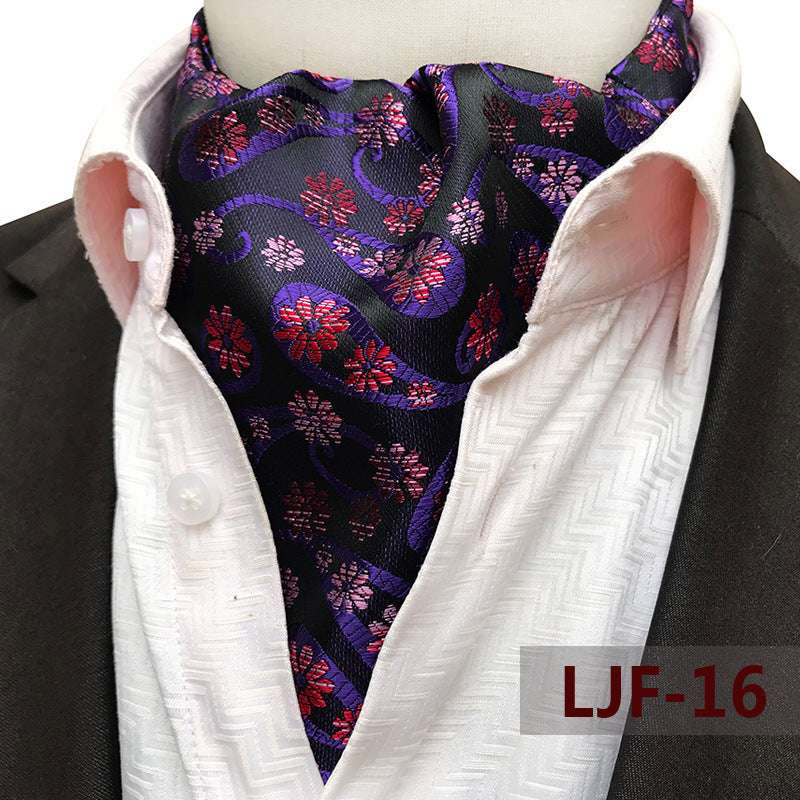 Men's Scarf Jacquard Polyester British - globaltradeleader