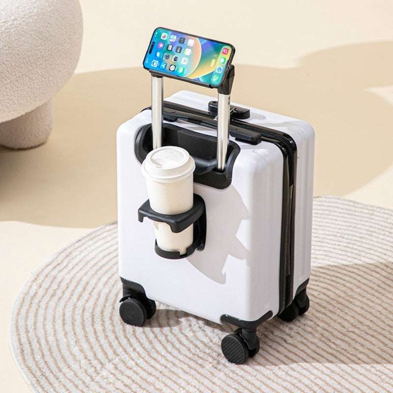 18-inch Trolley Case Printed Pattern Luggage Small Children Suitcase Boarding Bag Suitcase - globaltradeleader