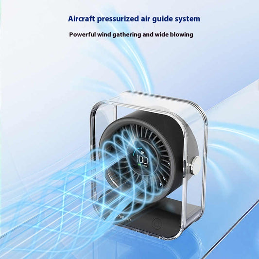 Household Long Endurance Portable Refrigeration Desktop Fan - globaltradeleader