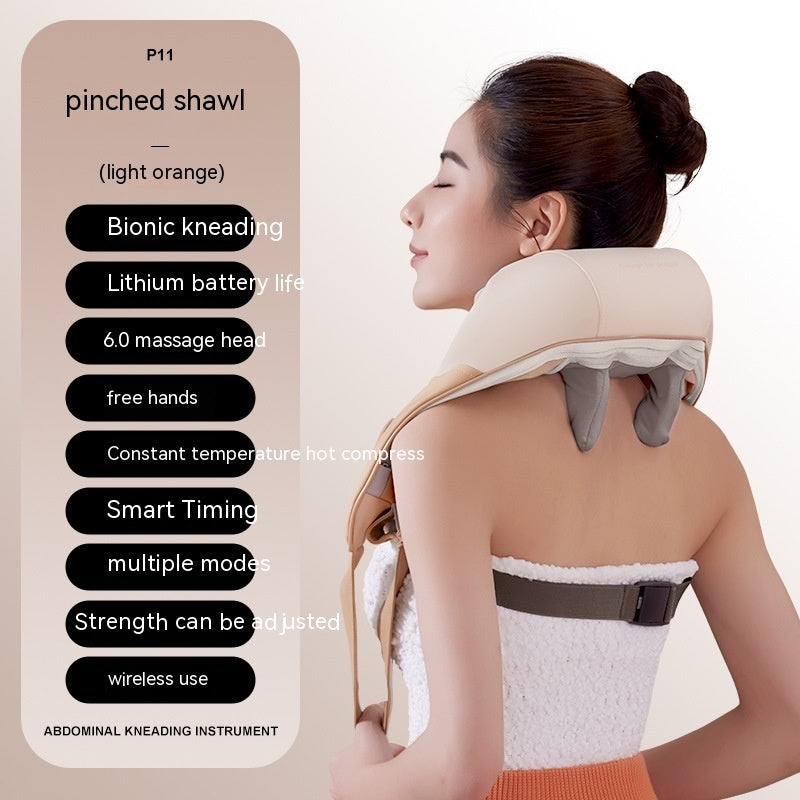 Oblique Muscle Shoulder And Neck Massager Clip Kneading Electric - globaltradeleader