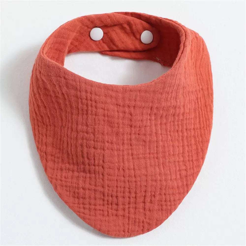 Triangular Scarf Pure Cotton Newborn Bib