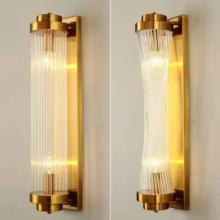 LED Bedroom Bedside Light Luxury Crystal Wall Lamp - globaltradeleader
