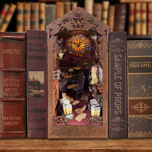 Creative Desktop Decoration Handmade Diy Cottage Three-dimensional Model Wooden 3d Puzzle - globaltradeleader