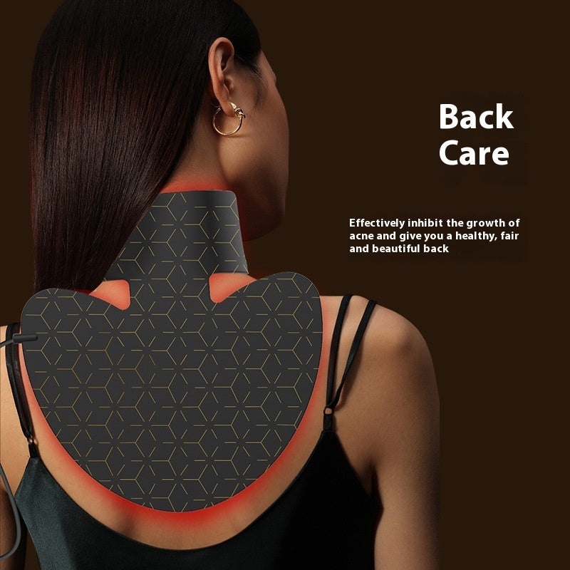 Neck Silicone Mask Led Red Blue Light Beauty Skin Rejuvenation - globaltradeleader